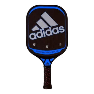 Raquette de pickleball Adidas ESSNOVA Carbon CTRL HD bleu face