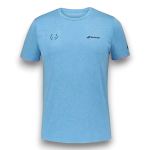T-shirt Babolat Crew Neck Tee Lebron bleu face