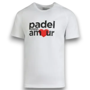 t-shirt-technique-padel-mon-amour-passion-blanc-face