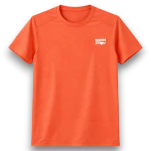 T-shirt technique Padel Mon Amour Pro club orange face
