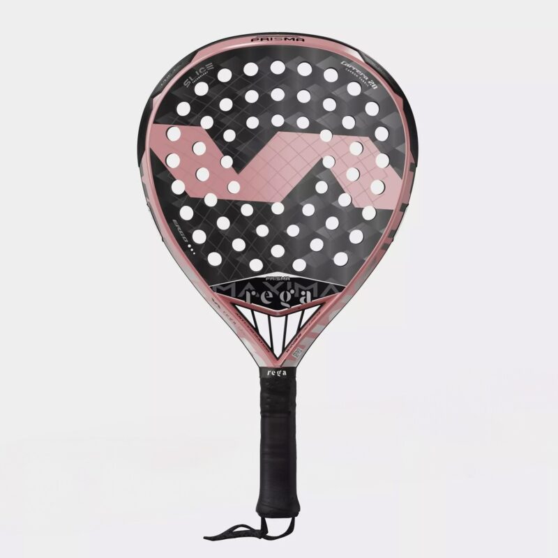 RAQUETTE DE PADEL VARLION MAXIMA CARBON ROSE – visuel 1