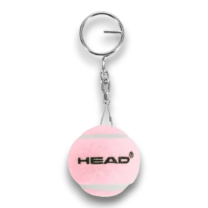 Porte-clés Head mini balle rose (1)