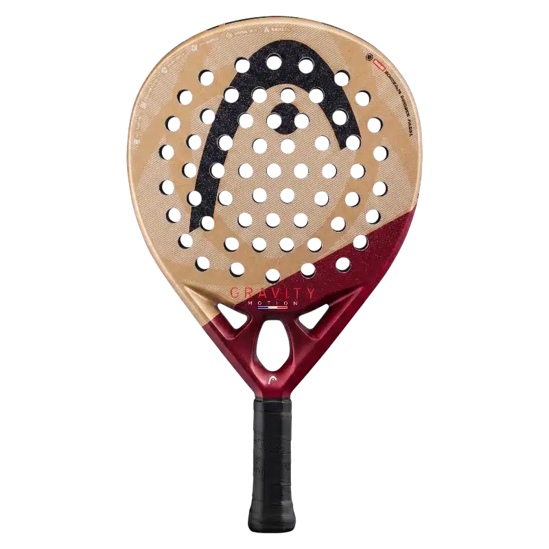Raquette padel Head Gravity Motion P2 Bordeaux face