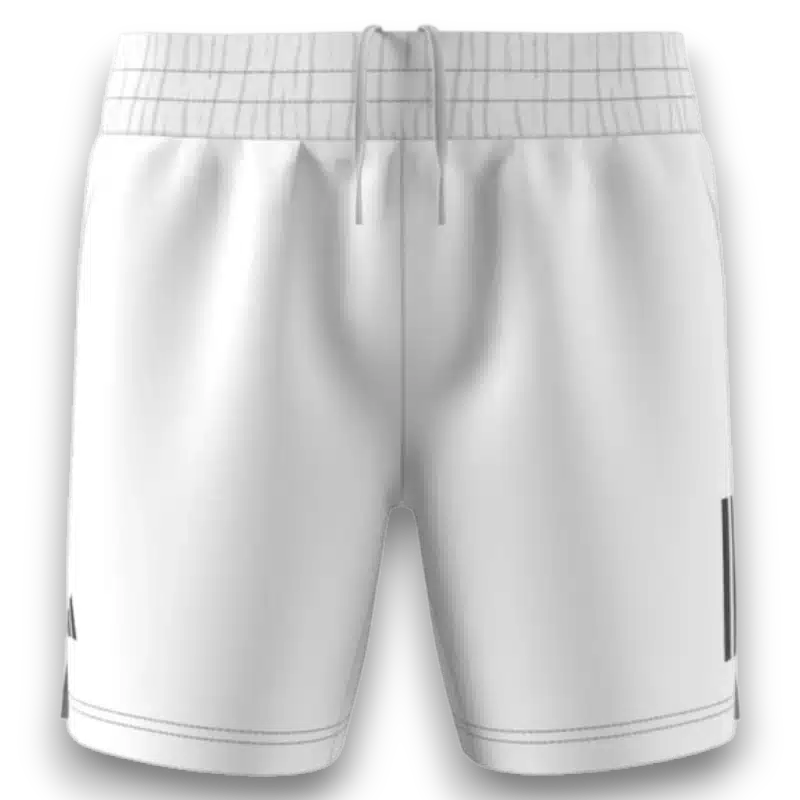 short-adidas-club-3s-junior-blanc-face Short Adidas Club 3S Junior blanc face