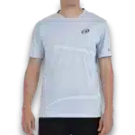 T-shirt de padel Bullpadel Cheles bleu clair face