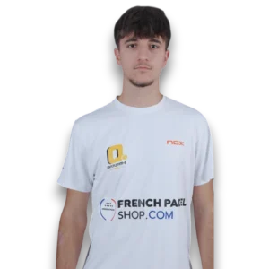 T-shirt Nox Team Timeo fonteny blanc face