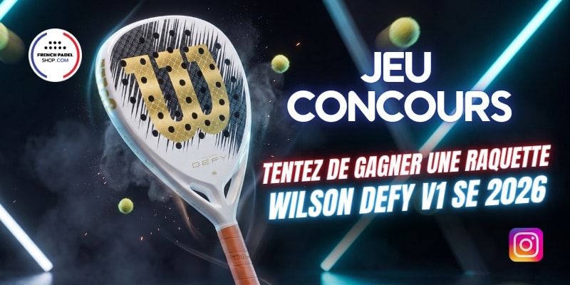 Jeu conrous French Padel Shop Wilson Defy 2026