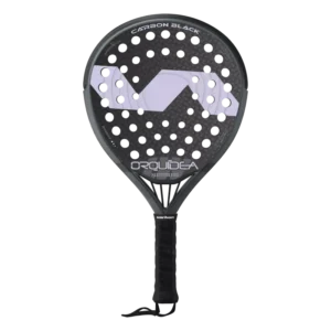 Raquette de padel LW Carbon Black Orquidea face