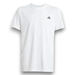 T-shirt Adidas B Club Tee junior blanc face